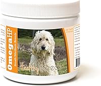 Vista 23 de Healthy Breeds Schnauzer en miniatura Omega HP Ácido graso para piel y pelaje Masticables suaves 60