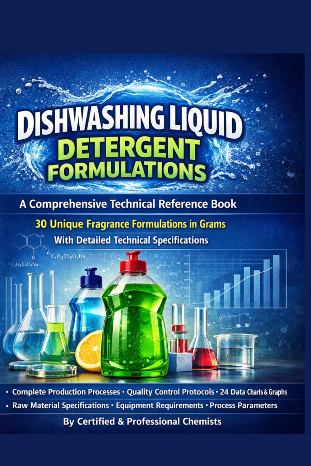 DISHWASHING LIQUID DETERGENT FORMULATIONS: A Comprehensive Technical Reference Book 30 Unique Fragrance Formulations in Grams With Detailed Technical Specifications