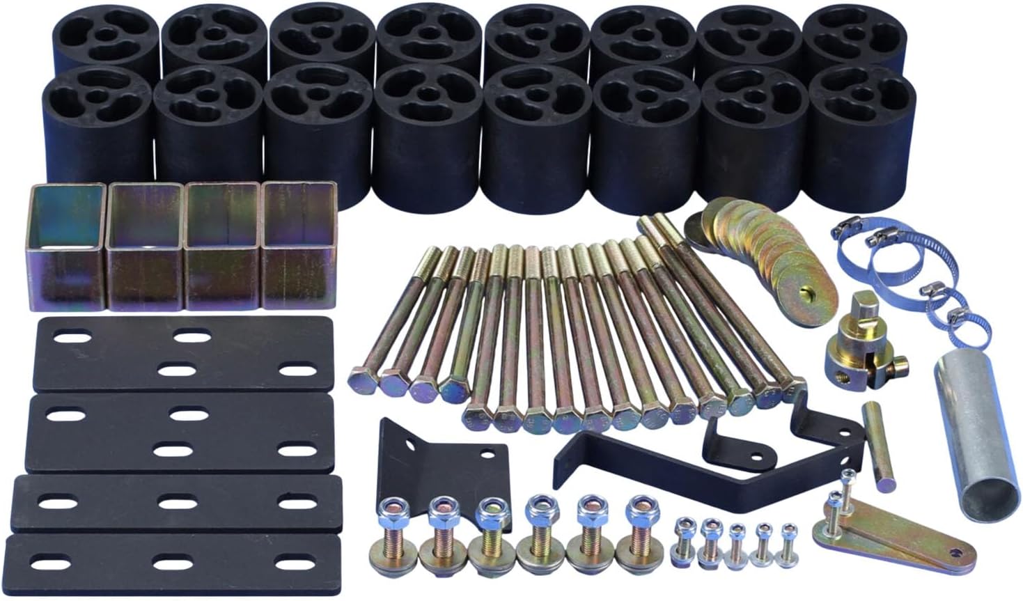For 1997-2002 Ford F150 F250 2WD 4WD 3" Full Body Lift kit Front & Rear