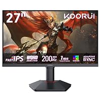 KOORUI G2722P Monitor Gaming QHD 27" piatto, Fast IPS