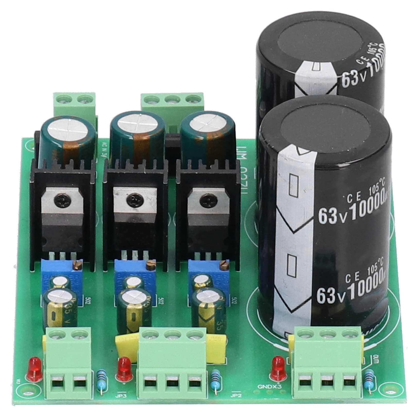Moduł podwójnego wzmacniacza z filtrem Mavaol. Przemysłowy element elektroniczny