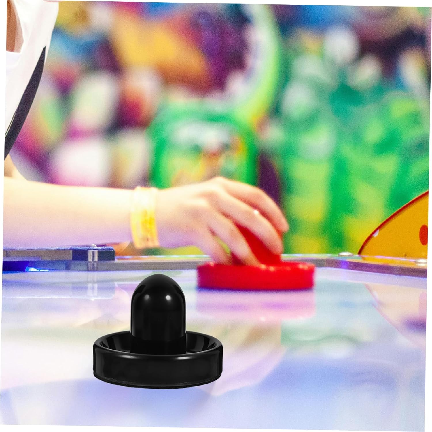 Totority Ice Puck Hitter Hockey Parts Fun Sport Game Table Ice Hockey Supplies Air Hockey Game Hockey Handles