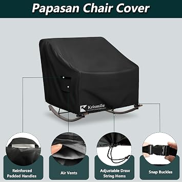 Outdoor Egg Chair Covers and Papasan Rocking Chair Cover