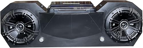 Universal Radio Stereo BT Capable Sound Bar UTV Golf Cart Altavoces Pods