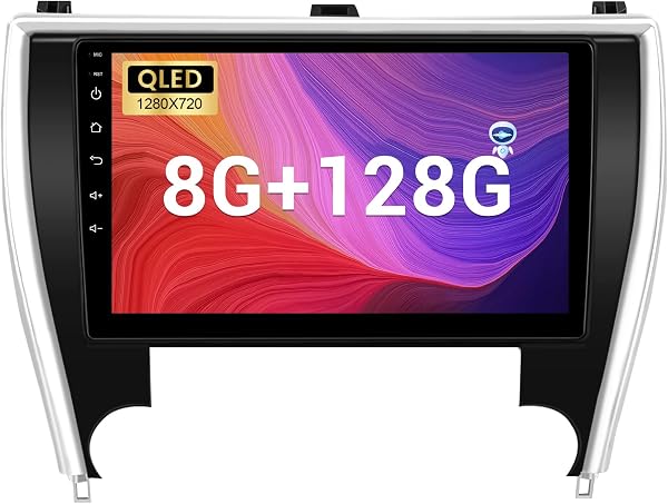 Roadanvi Radio Carplay inalámbrico para Toyota Camry 2015 2016 2017 Android estéreo multimedia pantalla táctil Android Auto Bluetooth Radio Control de voz 1280 x 720 pantalla táctil 5G WiFi 🥇✔️ ® A Pedido 🏆™