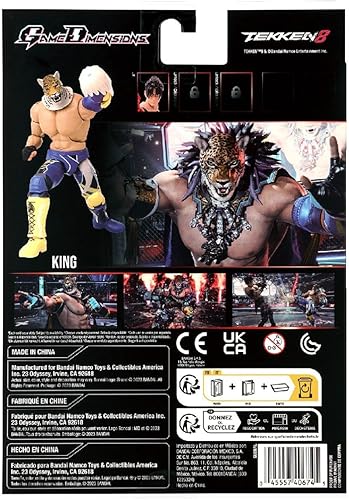 Miniatura 6 de Game Dimensions - Tekken - Figura de acción King