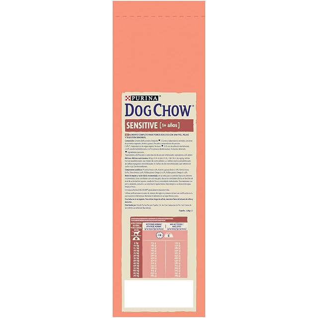 Foto 2 de 7 de Purina Dog Chow Pienso para Perro Adulto con Digestión Sensible con Salmón, 4 bolsas de 2,5kg