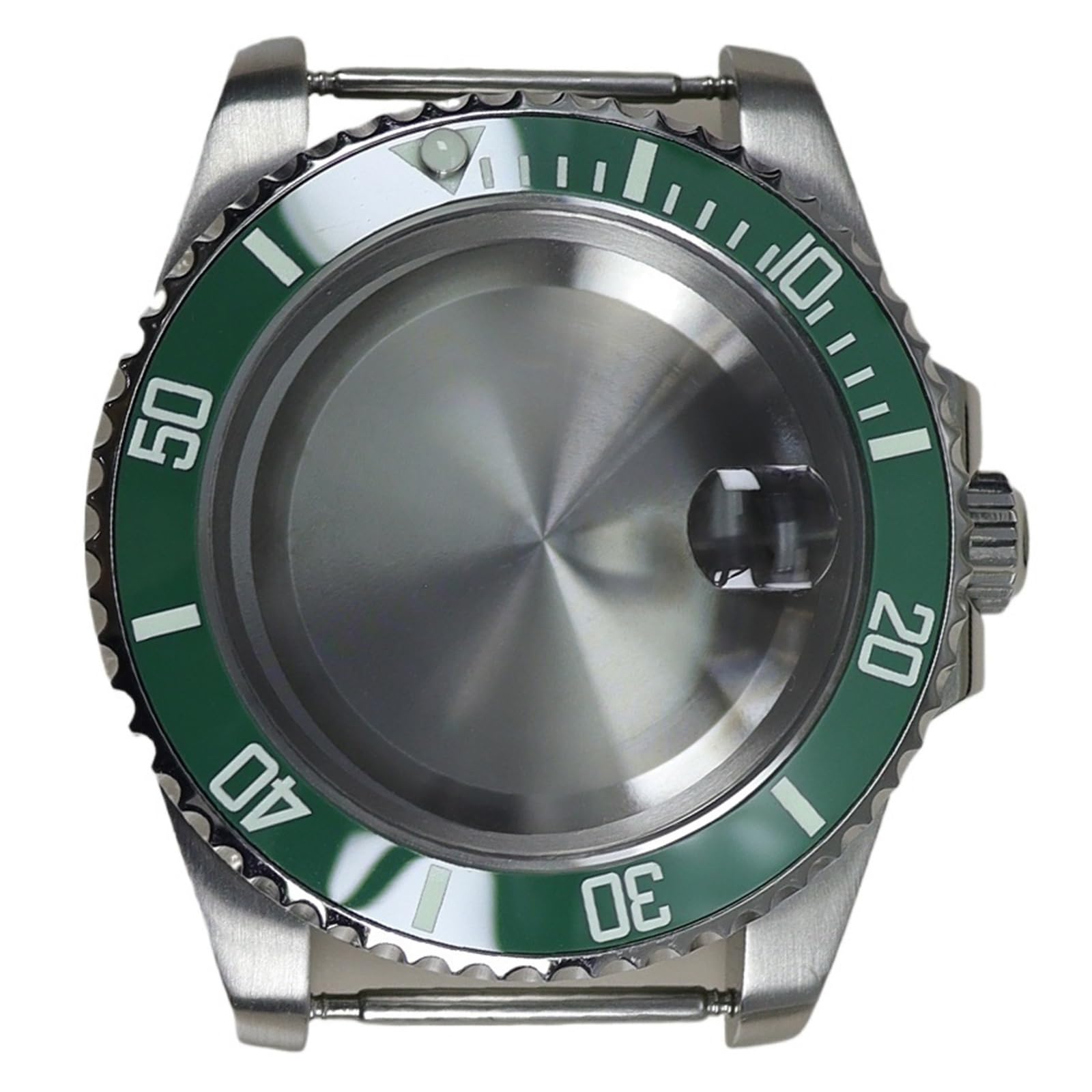 1 szt. 40mm etui na zegarek gumowy pasek szafirowe szkło do Miyota8215