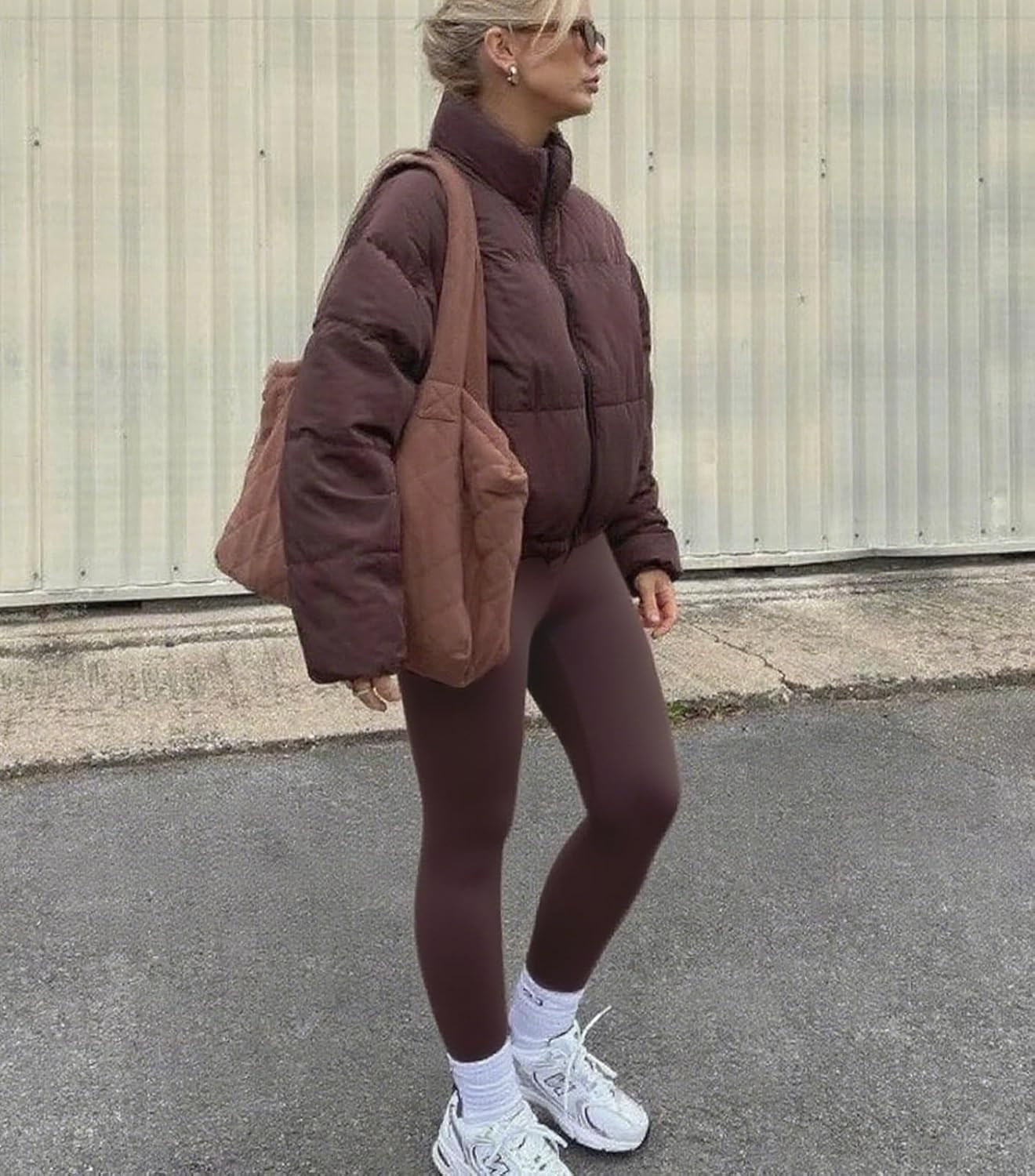 3 Pack Fleece Lined Leggings Women with Pockets - Thermal Warm Yoga Pants High Waisted for Workout Winter - Image 2