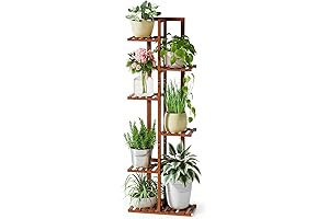ROSSNY 6 Tier Corner Stand for Indoor Plants