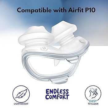AIR FIT P10 (2個) CPAP Amazon.com: AirFit P10 Nasal Pillow Cushion (Medium - 2 Pack
