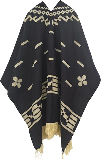Gamboa Clint Eastwood Poncho Men Cowboy Western Mexican Pancho for Mens Ponchos para Hombre