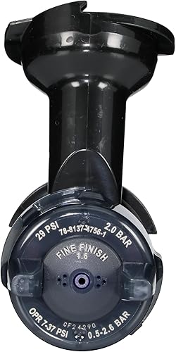 Miniatura 8 de 3M Performance Pressure HVLP Kit variado de recambio de cabezal atomizador 26830, para uso con pistola rociadora industrial 3M Performance, tamaños