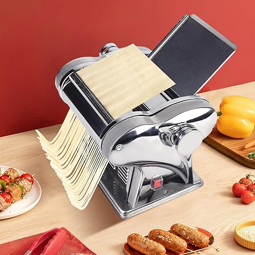 Miniatura 2 de Máquina para hacer bolas de masa para masa, 110 V, 135 W, eléctricamanual, comercial, para uso doméstico (tipo 2 cuchillos)