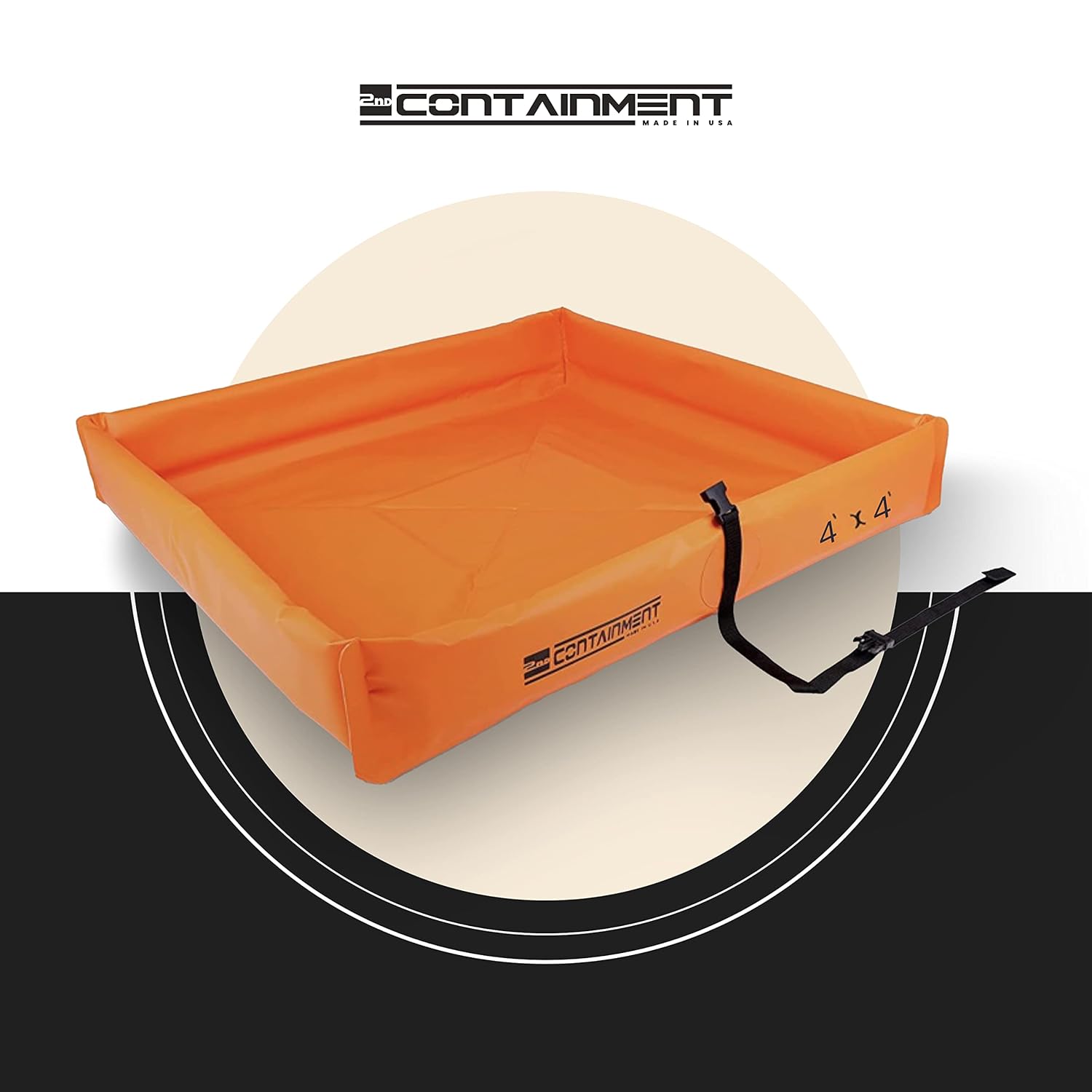 Duck Pond - 4’ x 4’ - Orange PVC - Made in The U.S.A.