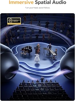 MeloBuds N65-6.0 Bluetooth Kulaklık Hi-Res LDAC 60 dB Adaptif ANC - Eller Serbest, 45 ms