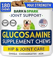 Vista 9 de BARK&SPARK Glucosamina Líquida para Perros con Colágeno (16 OZ) Suplemento Avanzado para la Movilidad Articular para Perros - Fórmula Avanzada