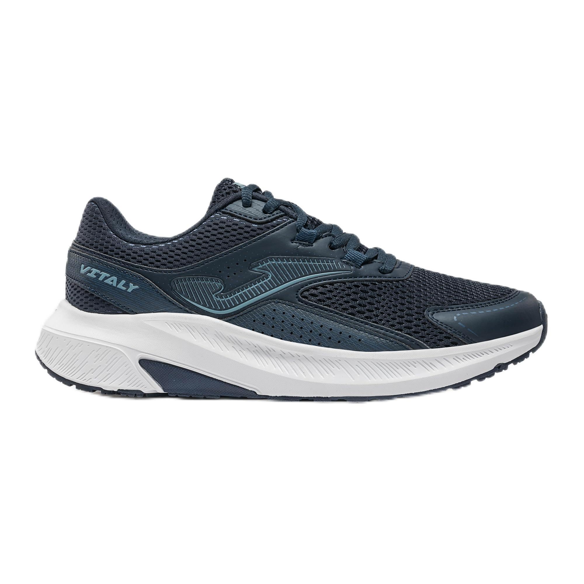 Joma - Zapatillas de Running para Hombre. Tallas 39-46, Transpirables y Ligeras con amortiguación de Phylon, Suela de Goma Resistente para Asfalto - Entrenamiento y Principiantes - Vitaly Men
