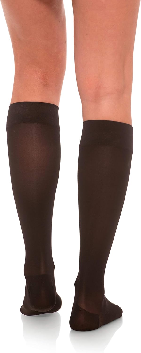 🛒 Crаzу Dеаlѕ Jomi Compression Knee High Collection, 20-30mmHg Sheer Closed Toe 232 (Small, Black)