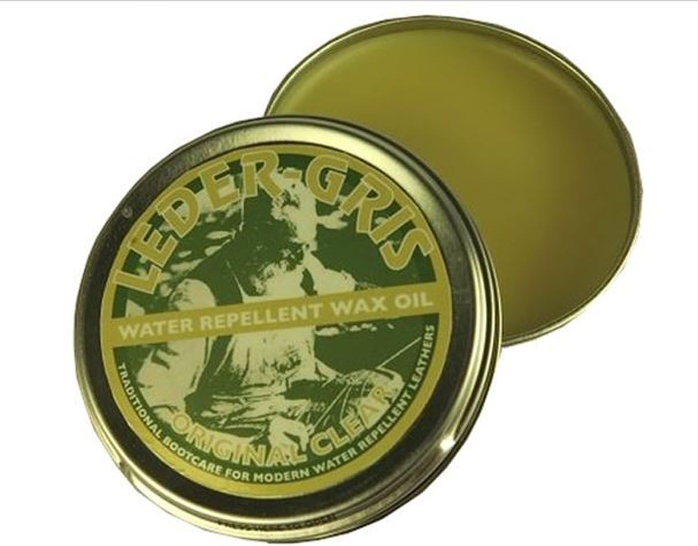 Altberg Leder-Gris Waterproof Boot Wax/Oil for Leather Boots 80g Tin (Clear)
