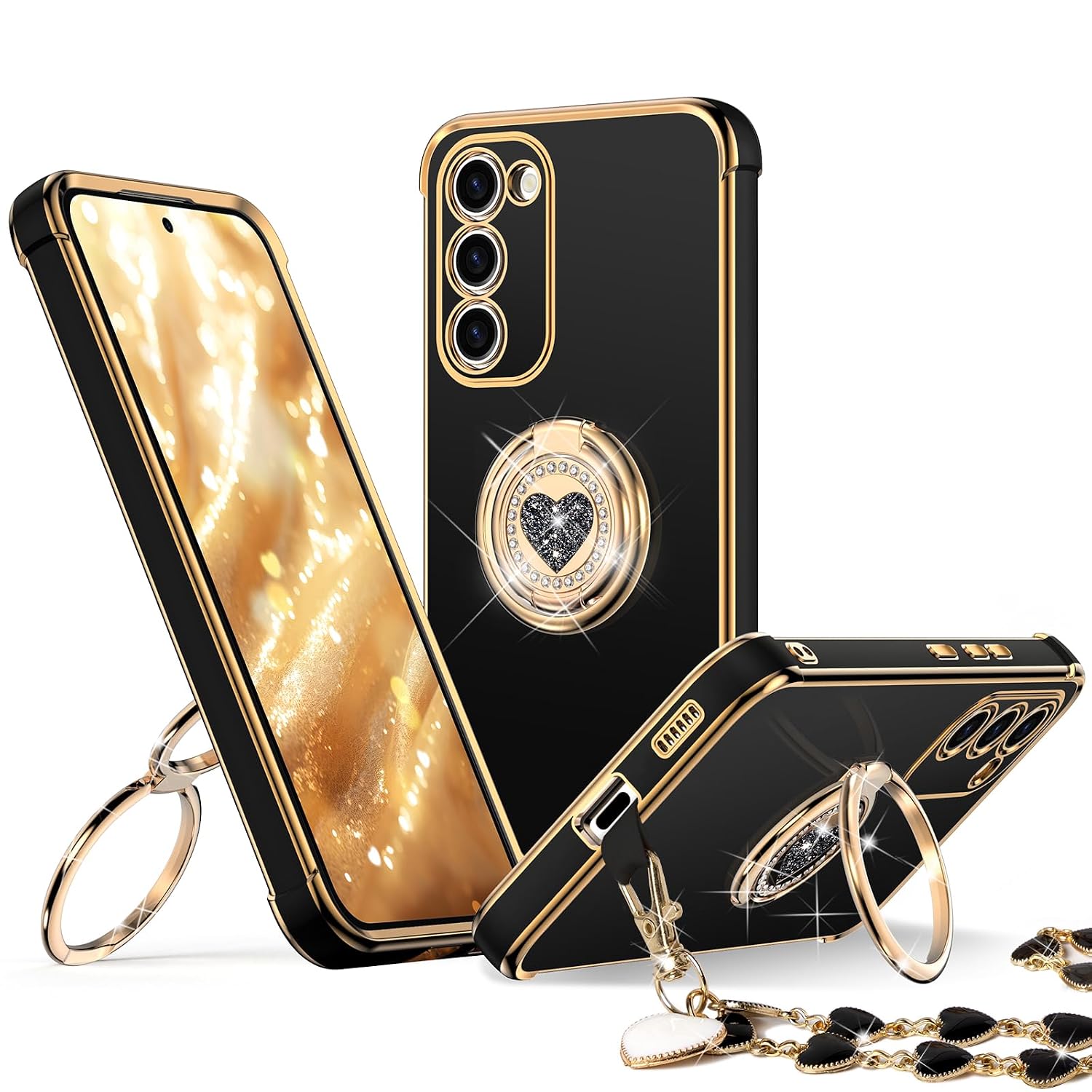 XYZ for Galaxy S26 Back Cover Case with Stand, for Samsung Galaxy S26 Case with Double Ring Kickstand, Women Girls Cute Lo... - Review, Price and Buying Guide