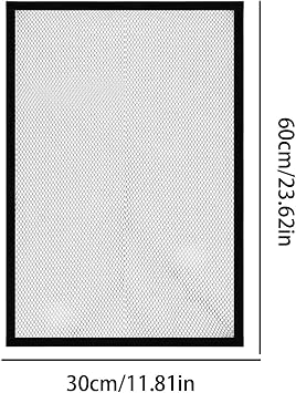 Aqua Guard Transparent Mesh Cover, Expandable Nylon Barrier System, Escape Protection, Breathable, Lightweight, Durable Installation, Office Nursery Transport Retail Temporary Use