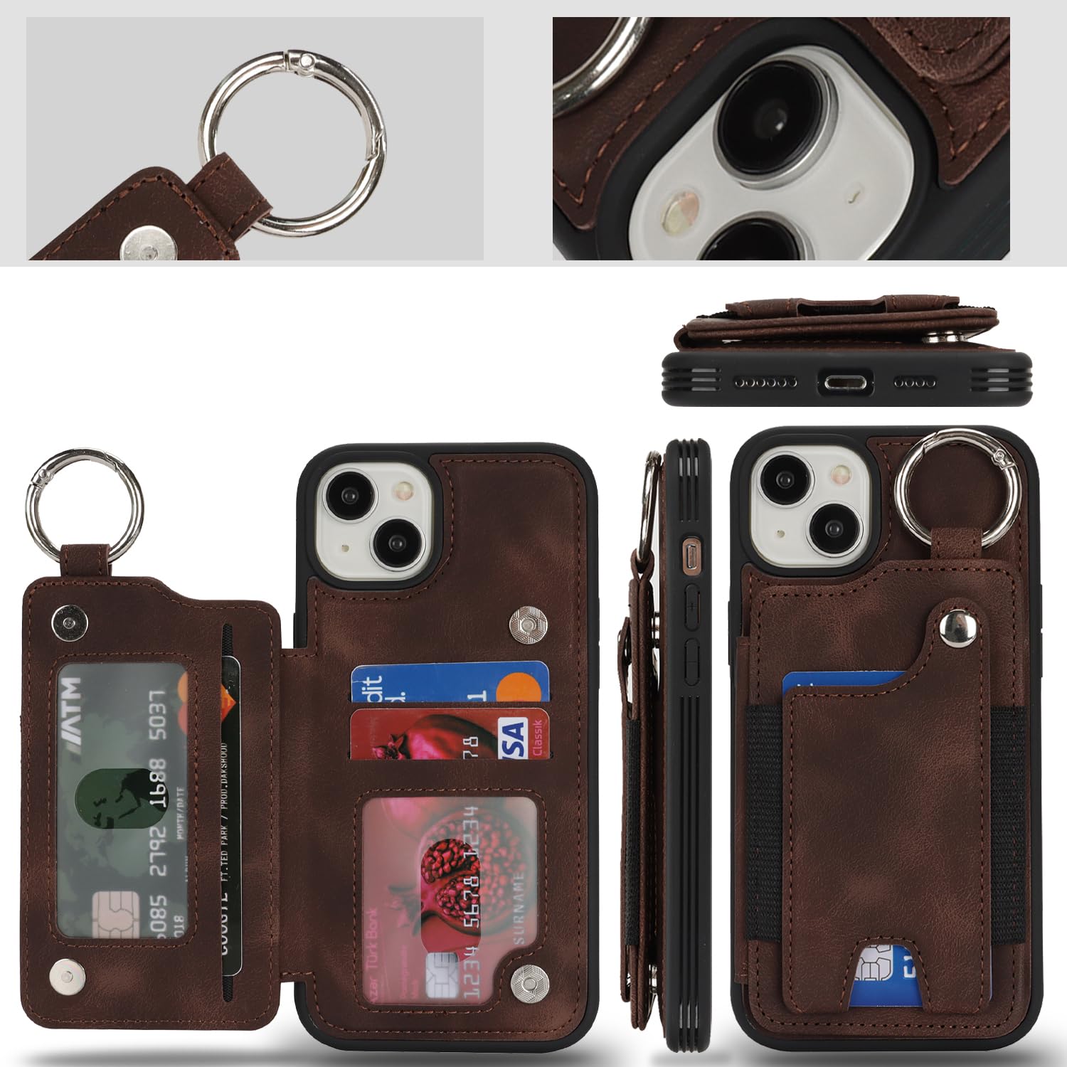 Amazon.co.jp: SailorTech ケース iPhone 15 Plus 背面ケース翻盖型 指