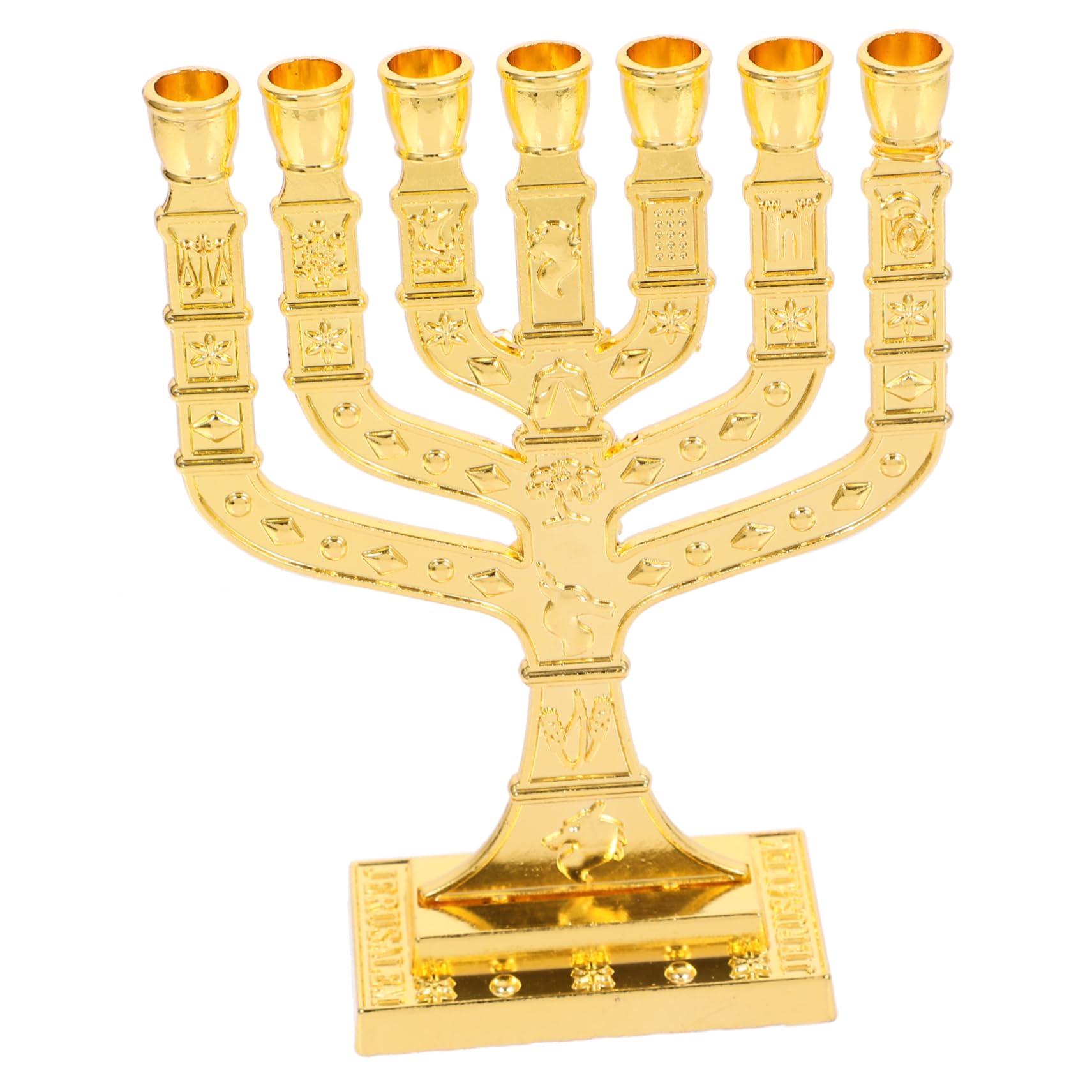 BESPORTBLE Candlestick Ornament Small Candleholder for Home Decor Unique Design for Tabletop Decoration Friends and Garden