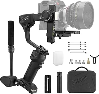 Zhiyun Crane 4 Combo w/Wrist Rest Support and Sling Grip, Gimbal Stabilizer for DSLR Camera R Cinema Cameras Camcorder for Sony Canon Panasonic Nikon Camera, Blackmagic 6K 4K