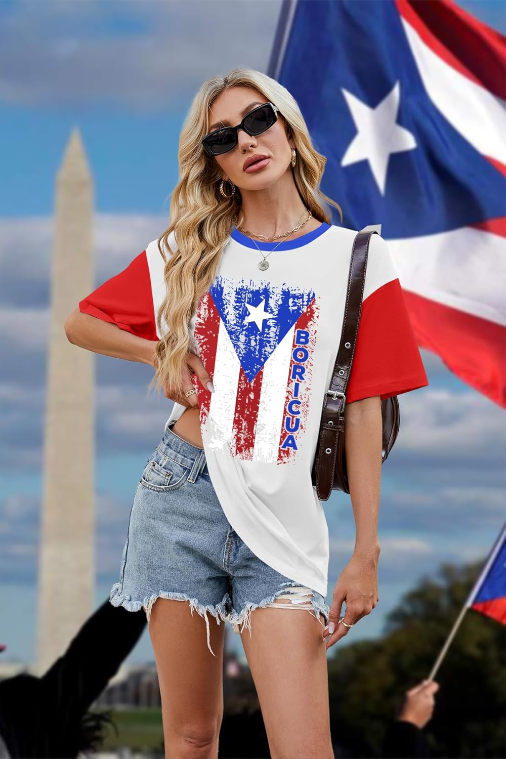 Puerto Rico Shirt Women Boricua Tshirt Y2k Aesthetic Tops Puerto Rican Pride Tee Vintage 90s Streetwear Shirts - Image 5