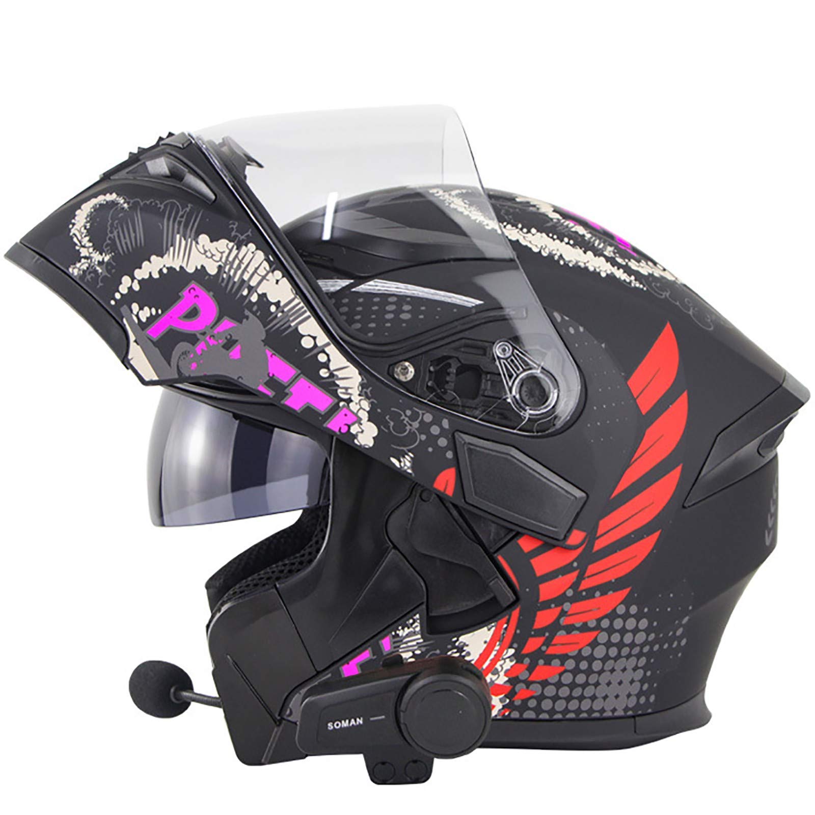 Casque modulable X5 anti-buée pour rouler en toute sérénité avec Bluetooth