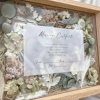 H17 さま / ウェディング 結婚証明書 ウェルカムスペース Amazon.co.jp: №70結婚証明書ゲスト参加型結婚式ウェルカム