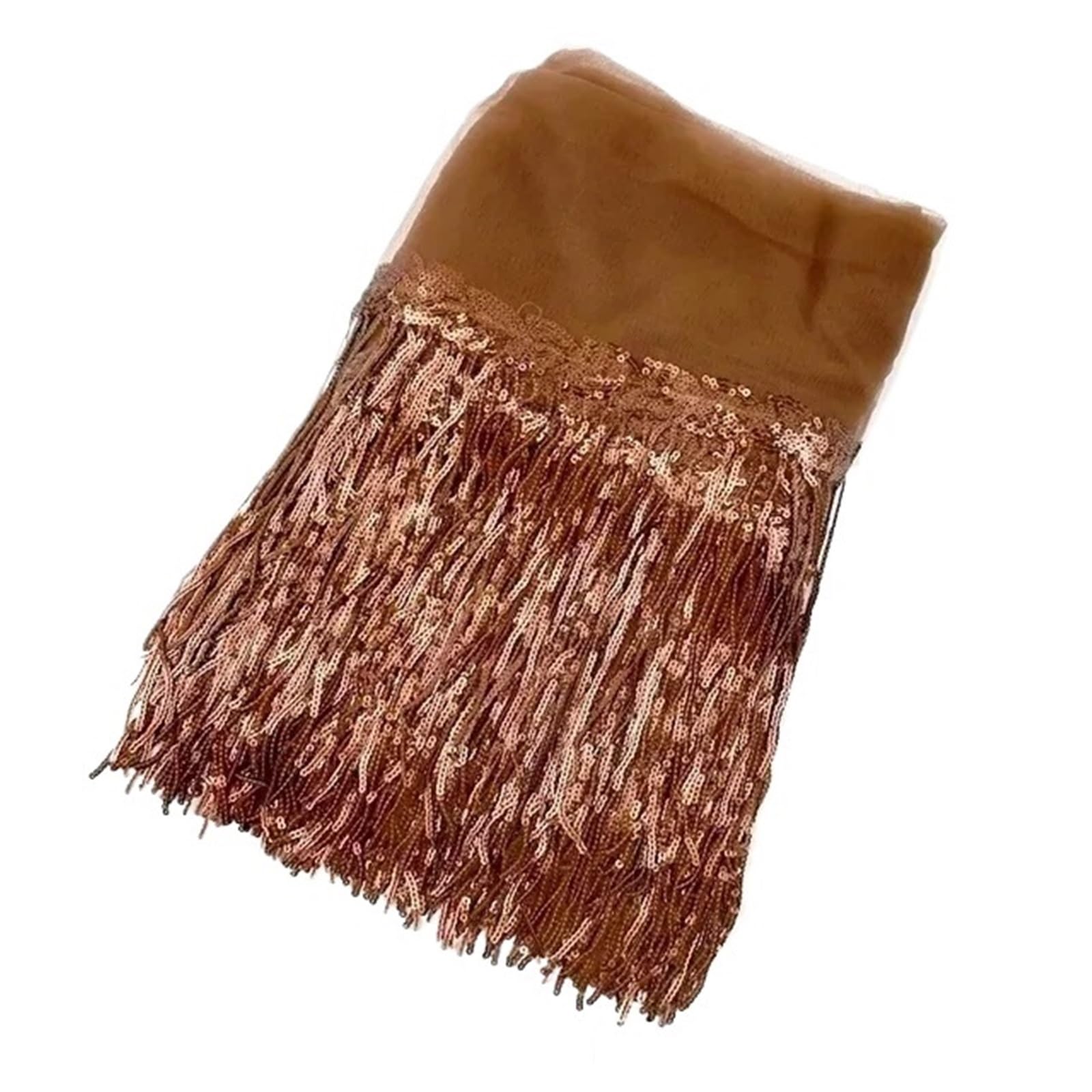 Tassel Fringe Trim 18cm Sequin Fringe Trim Tassel Glitter Lace Fringes For Dance Clothes Dresses Decorative DIY Sewing Accessories(Color13,10Yards)