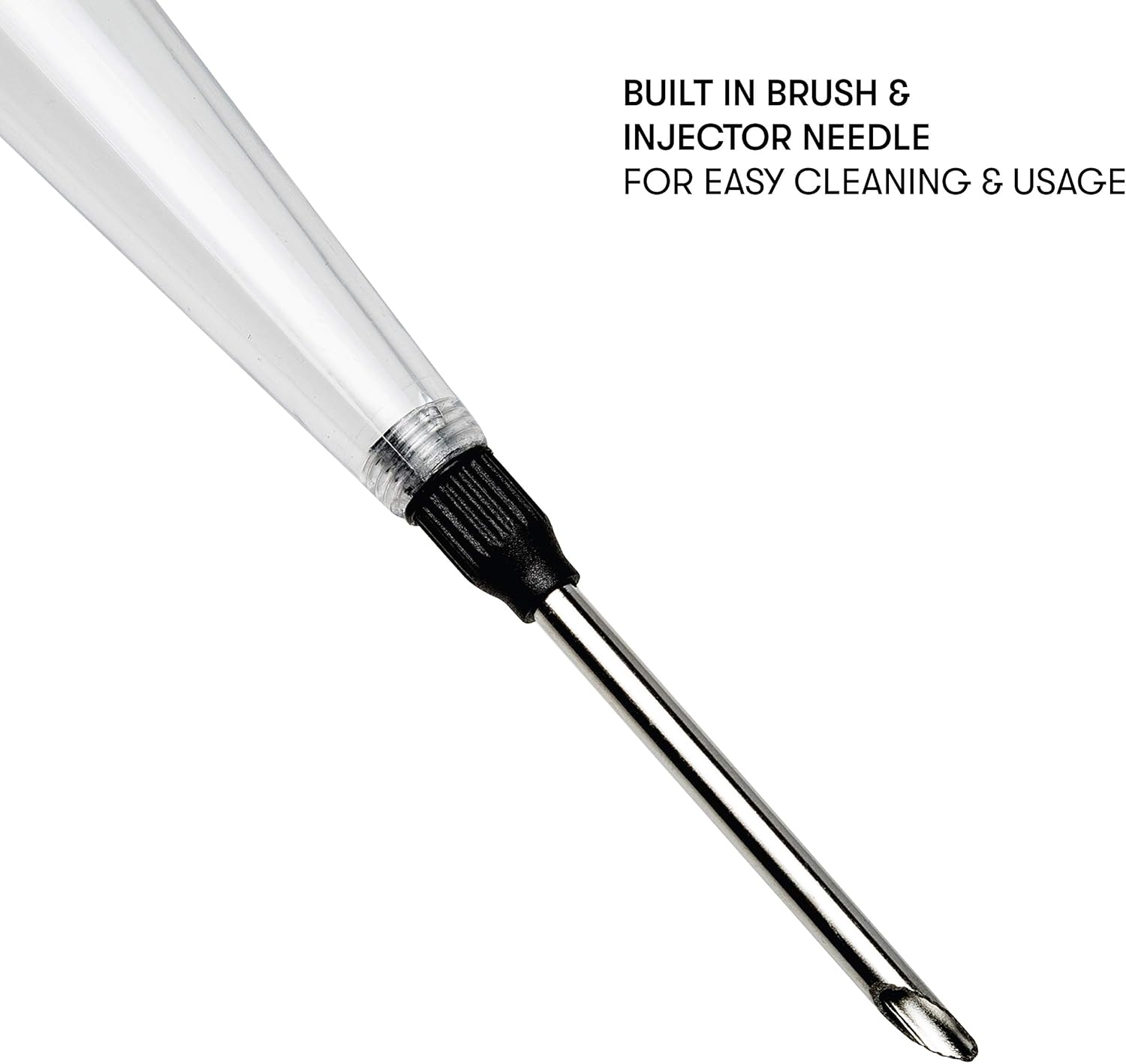 Cooking Light Meat and Poultry Baster with Cleaning Brush and Measurement Marks, Silicone Bulb, Heat Resistant, Turkey, Red : Everything Else