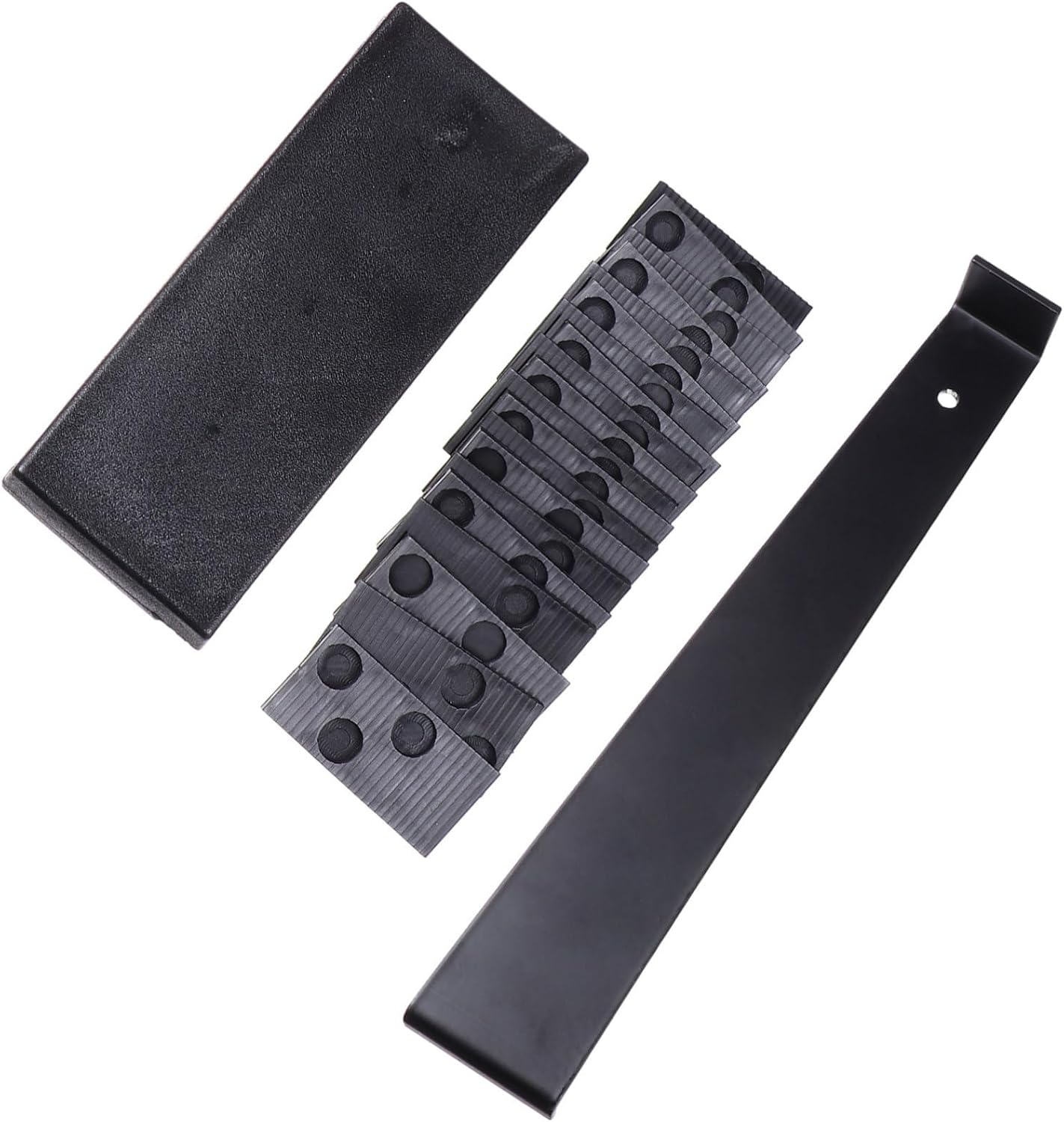 22pcs Floor Installation Tool Set Laminate Hardwood Spacers Tapping Block Pull Bar for Quick Installation of Solid Wood and Composite Flooring