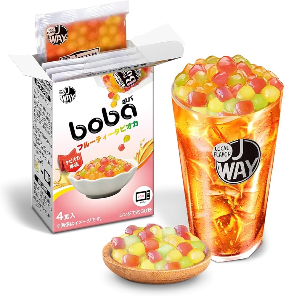 タピオカ信者  ④⑨⑯ 即席IQFタピオカ｜簡単調理で本格もちもち食感を実現｜FOODBOAT by