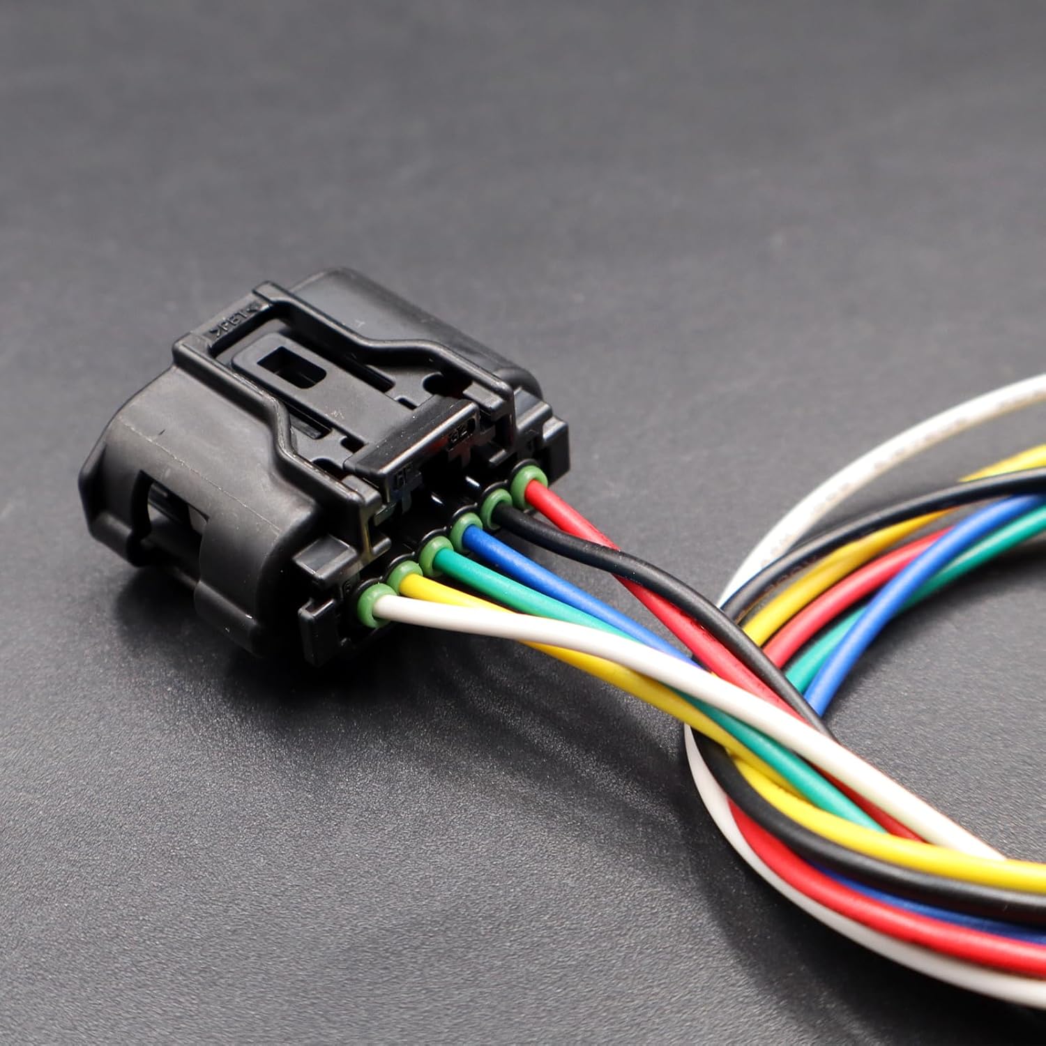 LIZAPUS 6-Pin A/C Compressor Connector Compatible with Toyota Prius 2010-2013 88370-47030 Wiring Harness