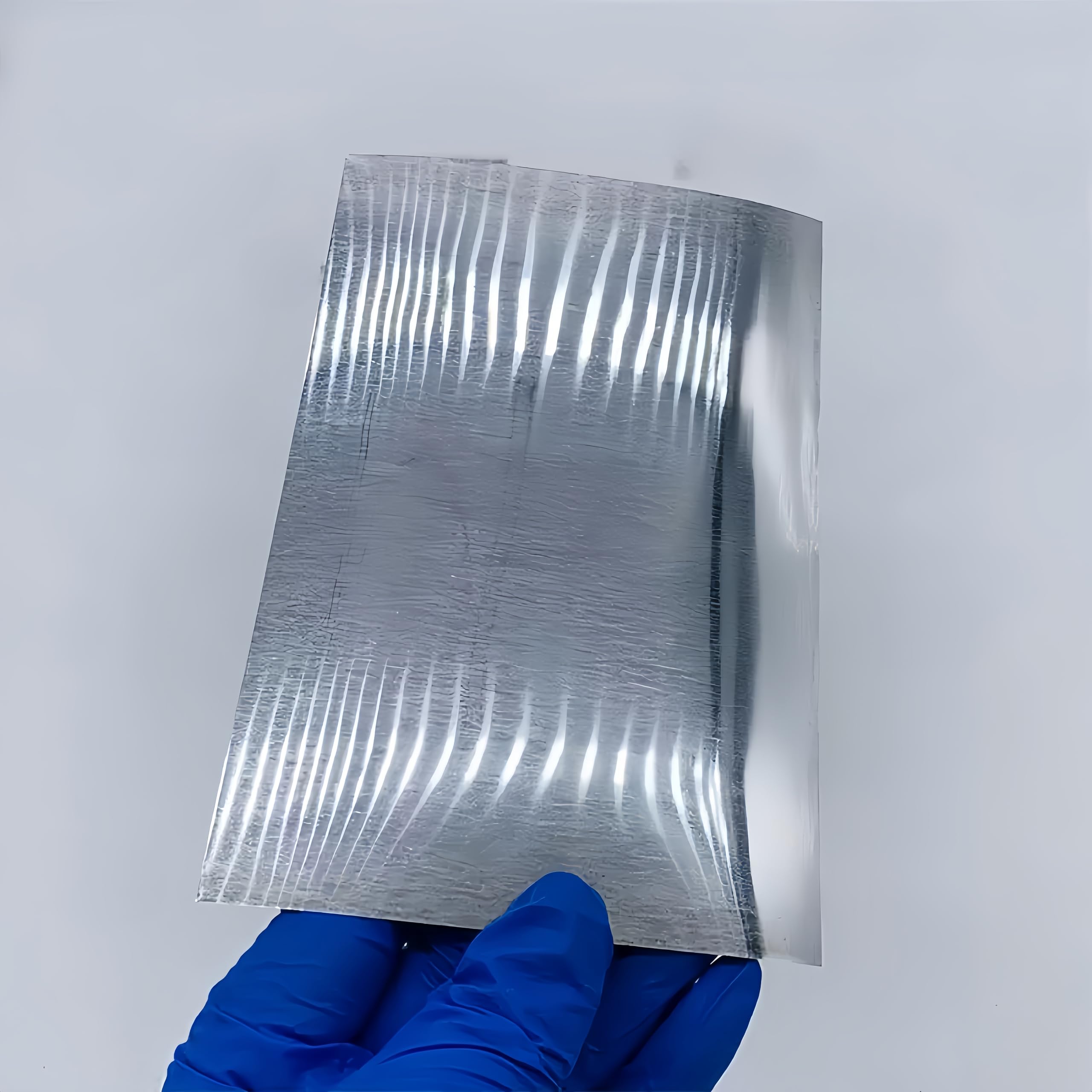 Folia i płyty o wysokiej czystości 99,99% klasy laboratoryjnej (0,1 mm x 100 mm x 100 mm) do precyzyjnych zastosowań, badań i elektroniki Materiał najwyższej jakości