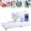 Embroidery Machine with 158 Built-In Designs, 132 Sewing Stitches, Large 7 LCD Touchscreen, USB Port - 4x9.2 Embroidery Area, 210 Letters