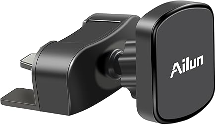 Soporte magnético de dispositivo móvil para coche de Ailun; diseño para ranura de CD. Soporte magnético de dispositivo móvil para coche de Ailun; diseño para ranura de CD.