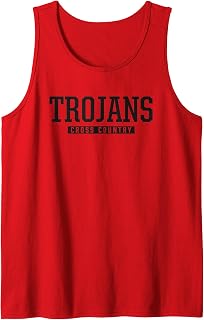 Muscle Shoals Trojans Cross Country HS Tank Top