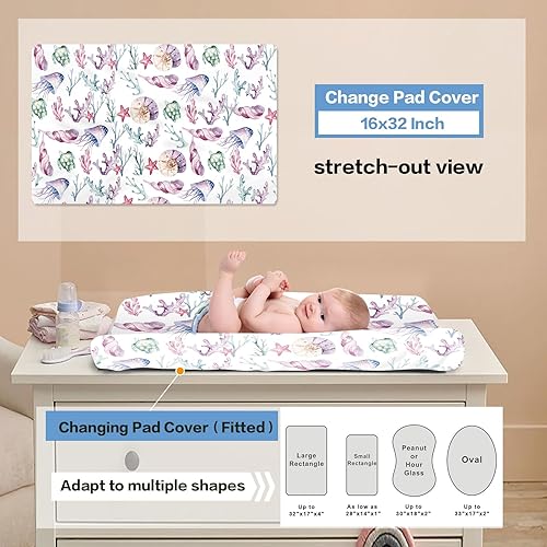 Miniatura 7 de Juego de ropa de cama personalizado para cuna para bebé, juegos de cuna personalizados con nombre, juego de ropa de cama de guardería para bebé,