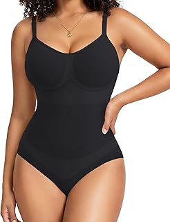 Shapewear for Women Tummy Control Shapewear Bodysuit Seamless Faja Body Shaper Waist Trainer Body Suit Butt Lifter