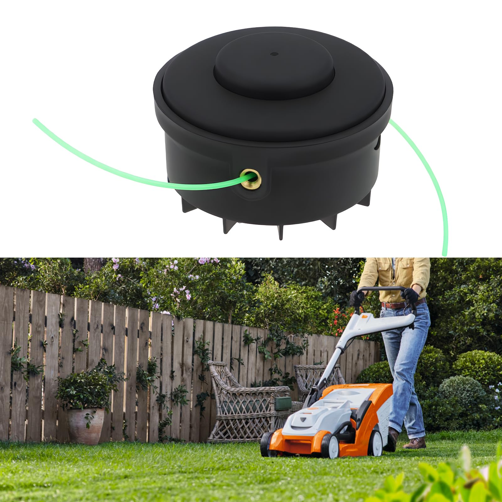 Image secondaire de Tête de Coupe à 2 Fils LT Easiyl pour Tondeuse STIHL Autocut 2-2