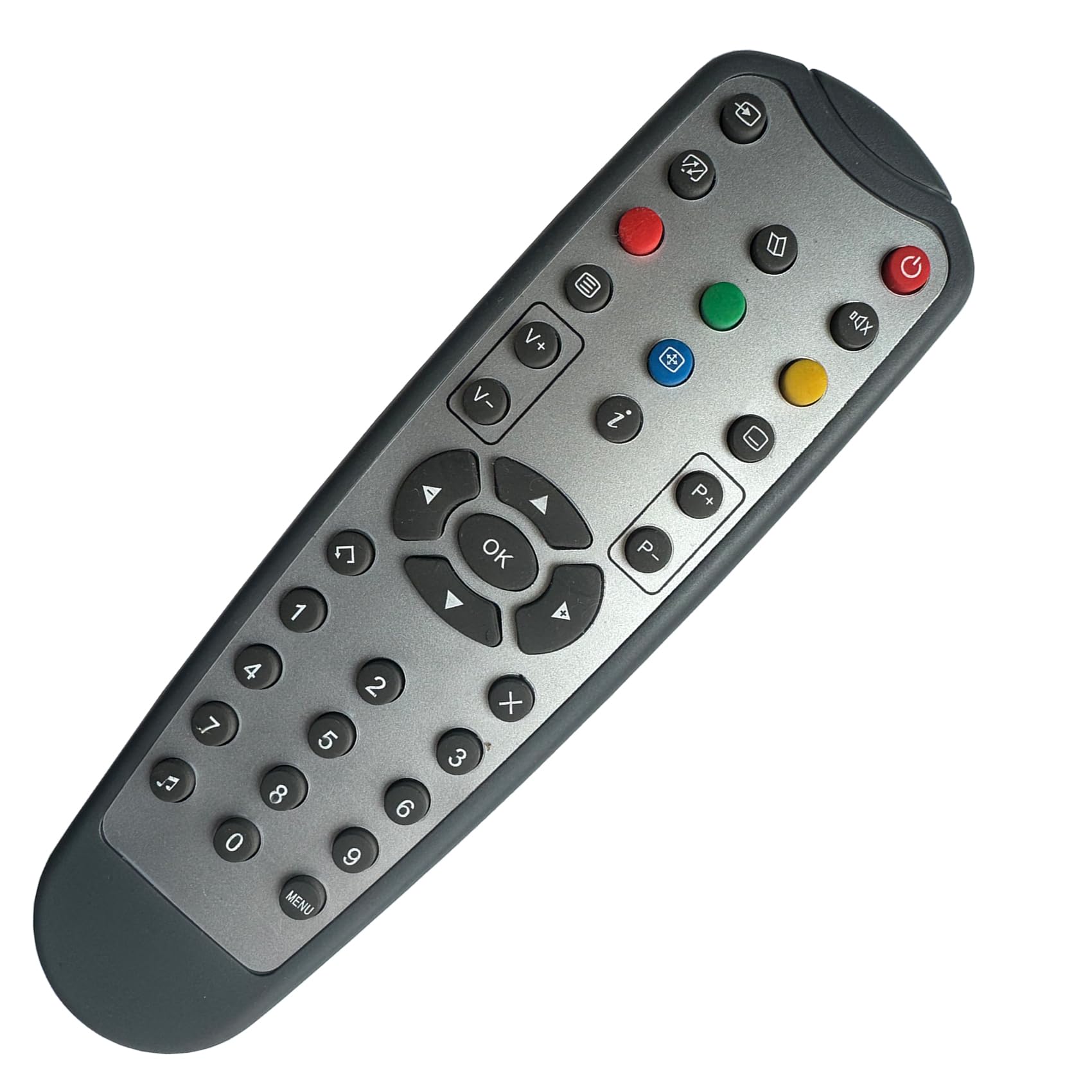 Remplacement Télécommande récepteur TNTSAT Boitier TV modèle DS81-91 86 87 Télécommande pour Récepteur TNT Multicolore - Aucun réglage requis