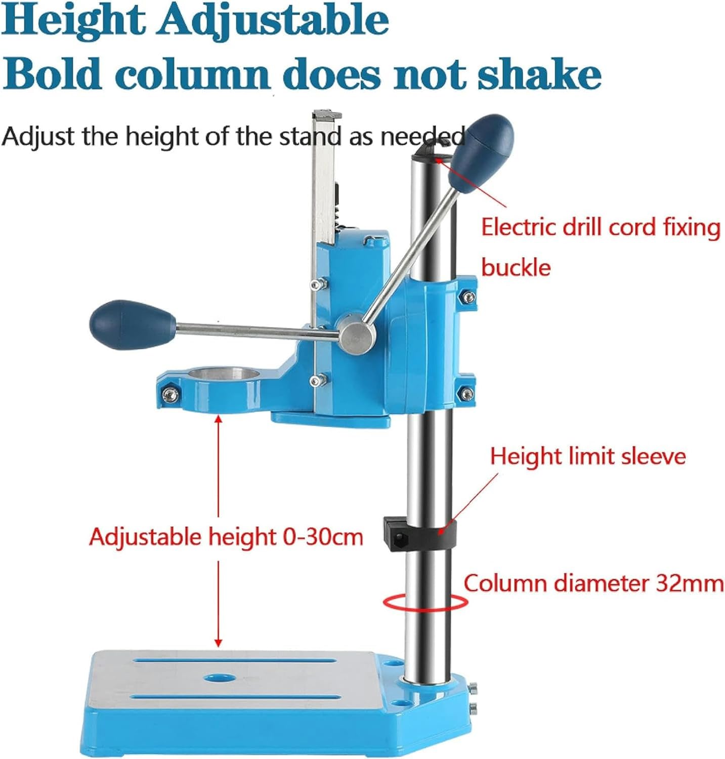 Hand Drill Press Stand for Precise Drilling