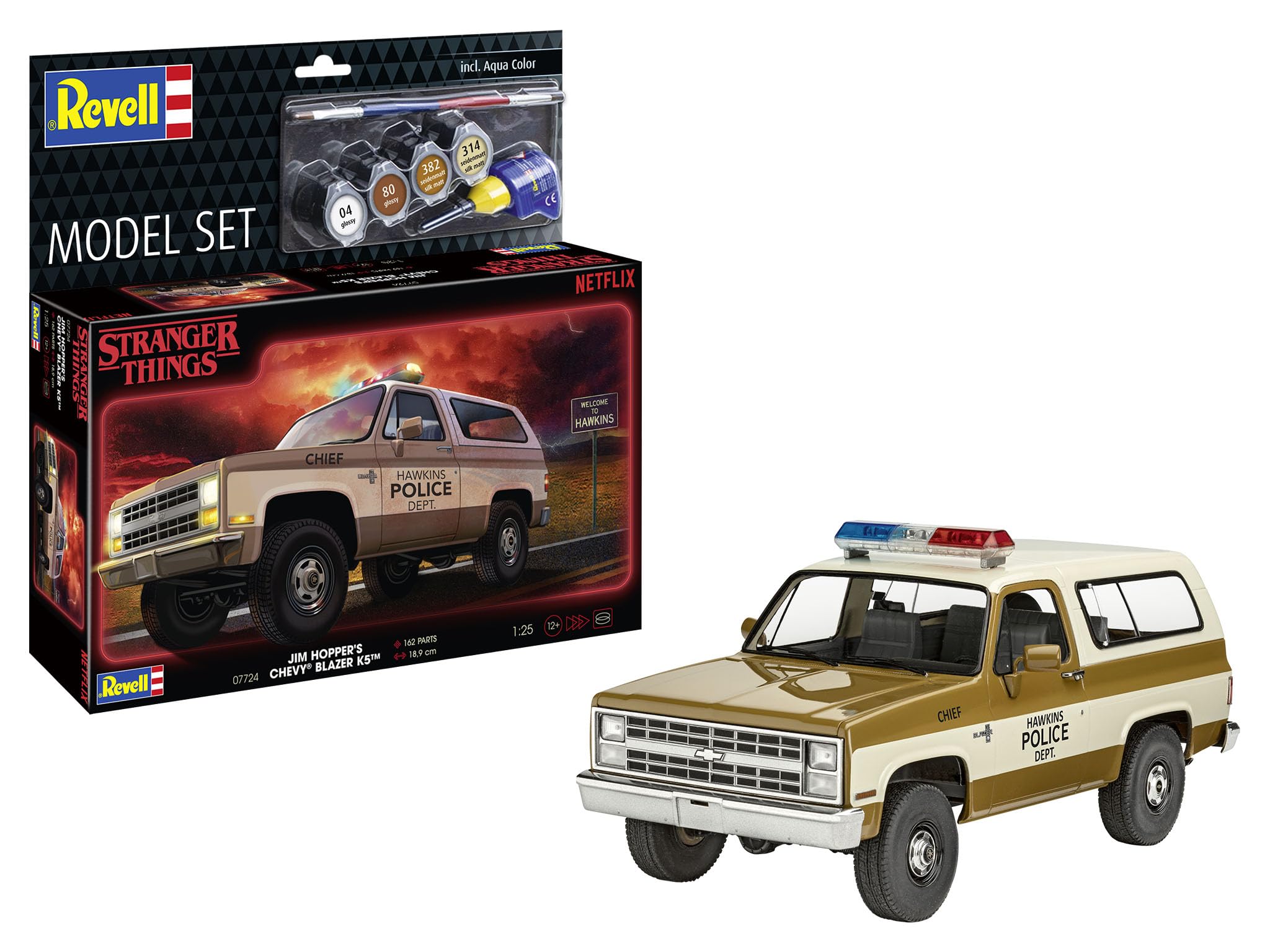 Amazon.com: Revell Stranger Things Chevrolet K5 Blazer Model