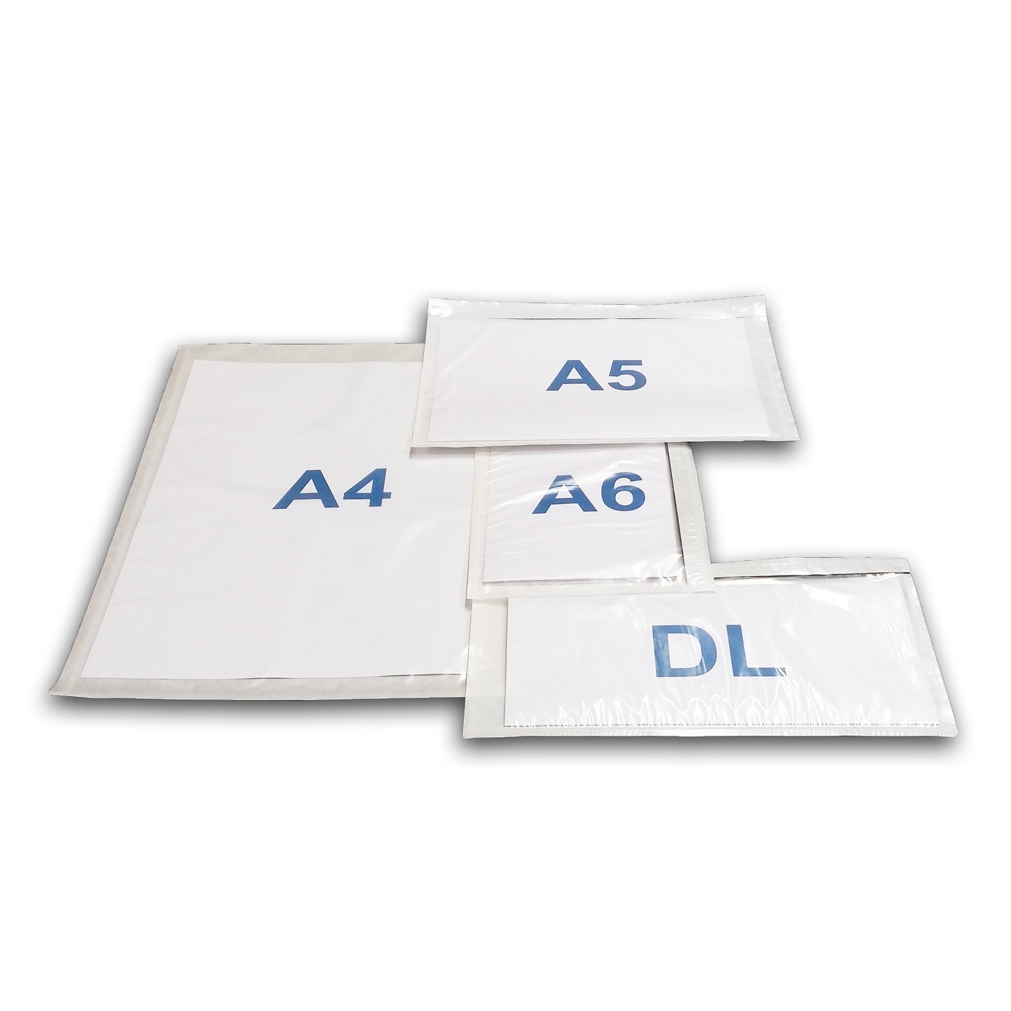 Lot de 100 pochettes porte-documents A4