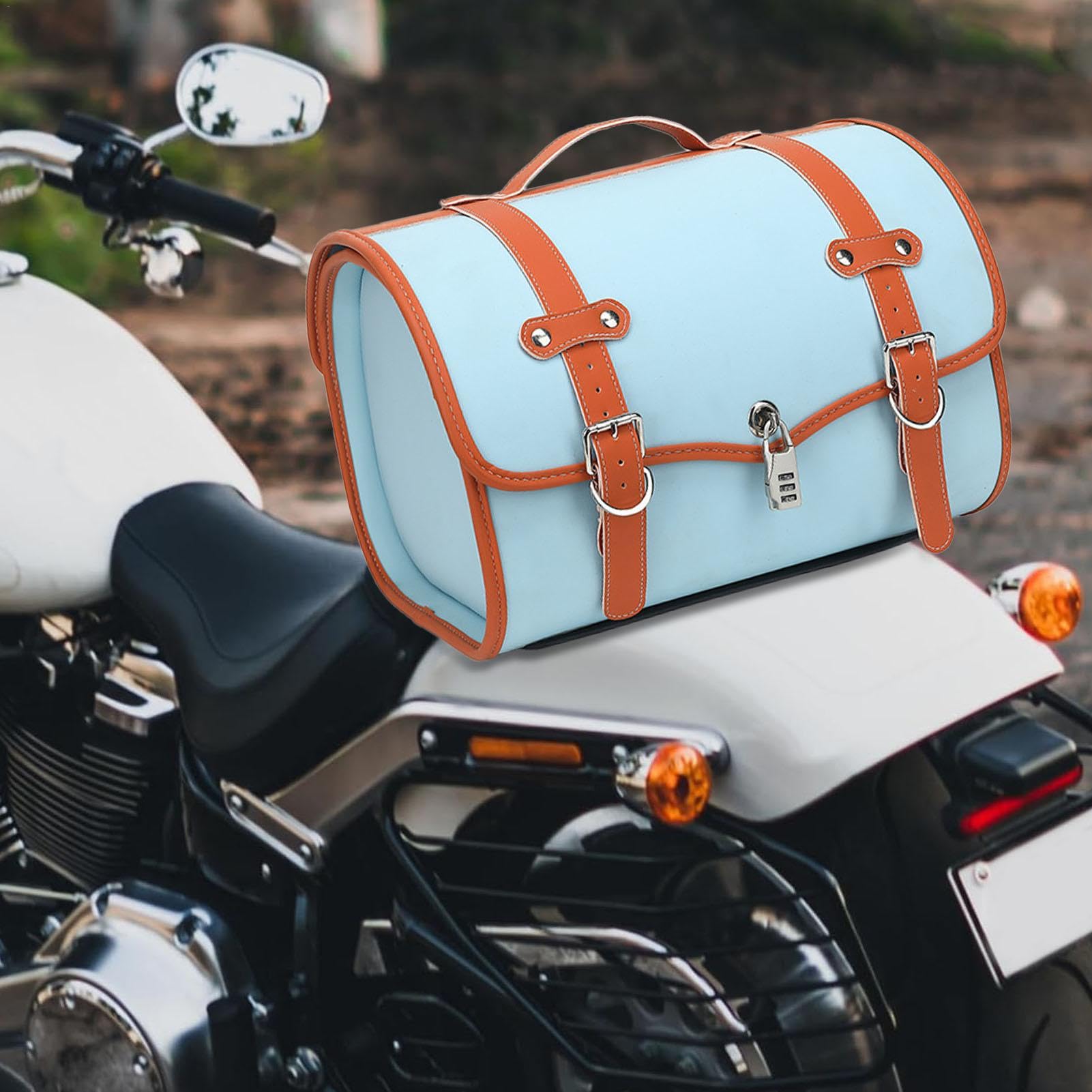 Borsa per la coda del motociclo da esterno impermeabile borsa casco | borsa per il trasporto degli attrezzi da moto