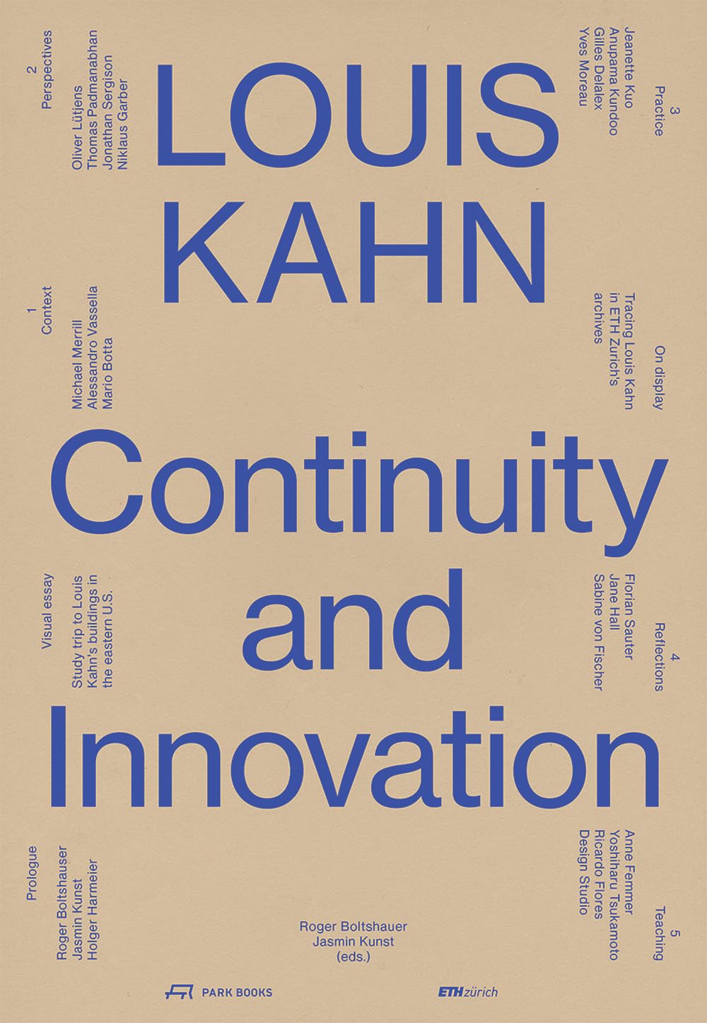 Louis Kahn Continuity and Innovation livre architecture anglaise
